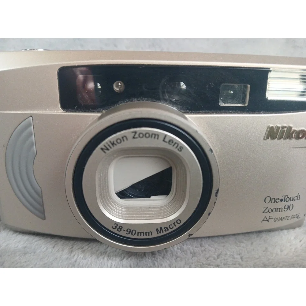 Nikon One Touch Zoom 90 AF Quartz Date Point Shoot Film Camera Parts Repair READ